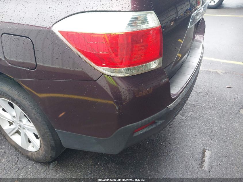 2013 Toyota Highlander Se V6 VIN: 5TDZK3EHXDS127035 Lot: 43313496