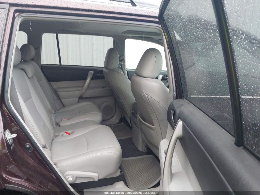 2013 Toyota Highlander Se V6 VIN: 5TDZK3EHXDS127035 Lot: 43313496