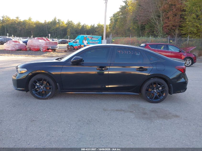 2025 Honda Civic Hybrid Sport/Sport Touring VIN: 2HGFE4F8XSH339994 Lot: 43313507