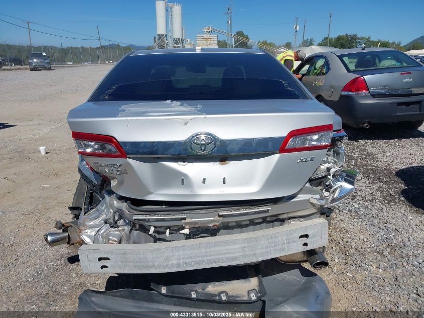 2012 Toyota Camry Xle V6 VIN: 4T1BK1FK7CU001639 Lot: 43313515