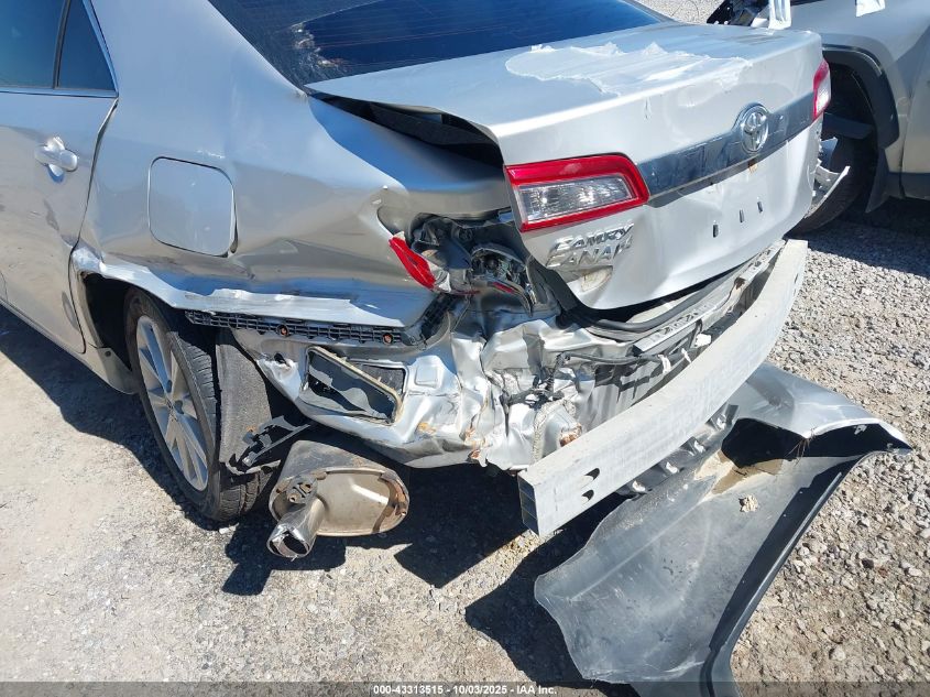 2012 Toyota Camry Xle V6 VIN: 4T1BK1FK7CU001639 Lot: 43313515