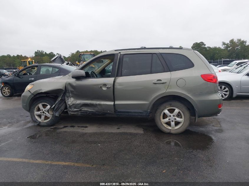 2007 Hyundai Santa Fe Gls VIN: 5NMSG13D37H080638 Lot: 43313518