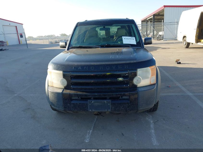 2005 Land Rover Lr3 Se VIN: SALAA25455A309336 Lot: 43313524