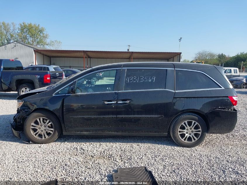 2013 Honda Odyssey Ex-L VIN: 5FNRL5H67DB078495 Lot: 43313569