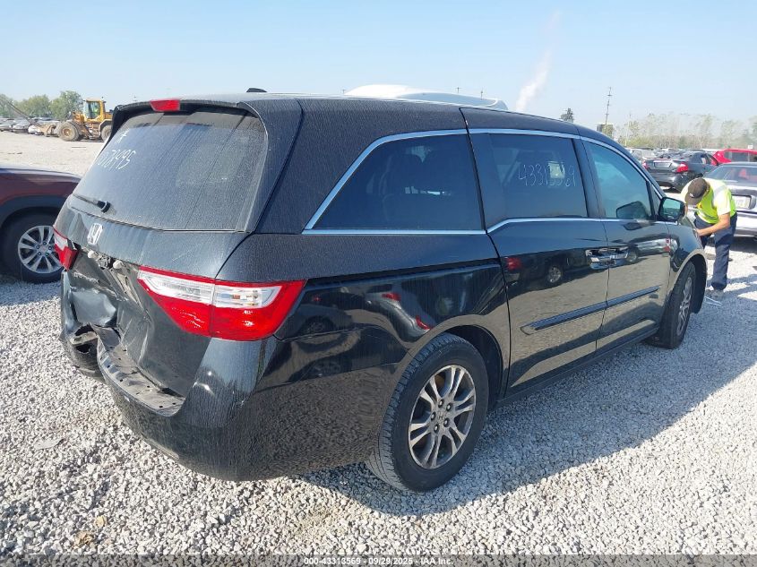 2013 Honda Odyssey Ex-L VIN: 5FNRL5H67DB078495 Lot: 43313569