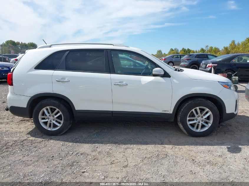 2014 Kia Sorento Lx VIN: 5XYKTCA69EG526102 Lot: 43313575