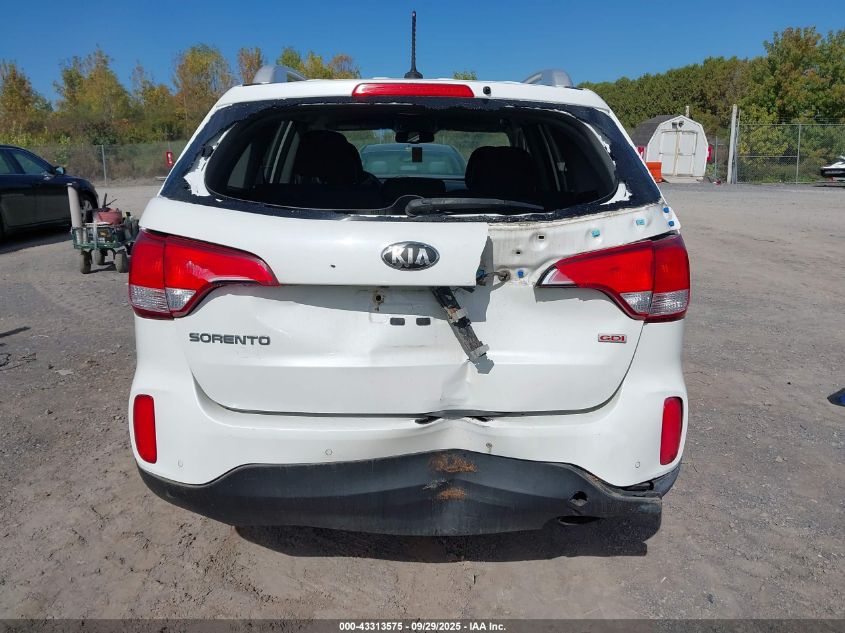 2014 Kia Sorento Lx VIN: 5XYKTCA69EG526102 Lot: 43313575
