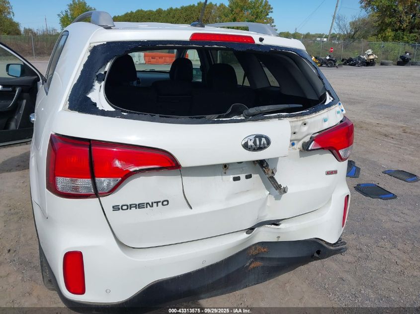 2014 Kia Sorento Lx VIN: 5XYKTCA69EG526102 Lot: 43313575