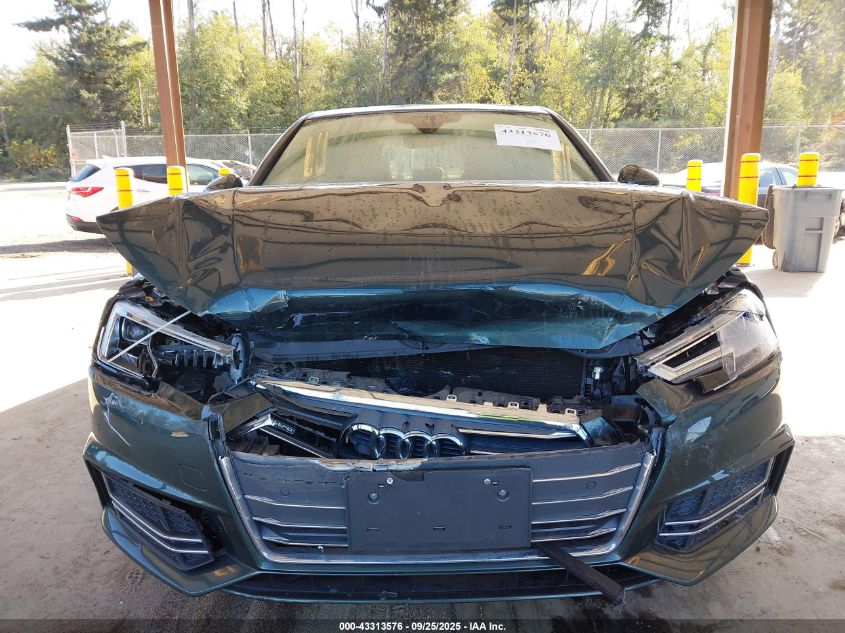 2017 Audi A4 2.0T Premium VIN: WAUENAF49HN023148 Lot: 43313576