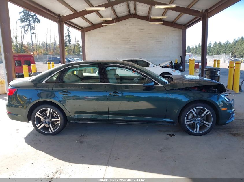 2017 Audi A4 2.0T Premium VIN: WAUENAF49HN023148 Lot: 43313576