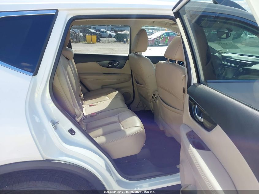 2016 Nissan Rogue Sl VIN: 5N1AT2MV8GC790200 Lot: 43313617