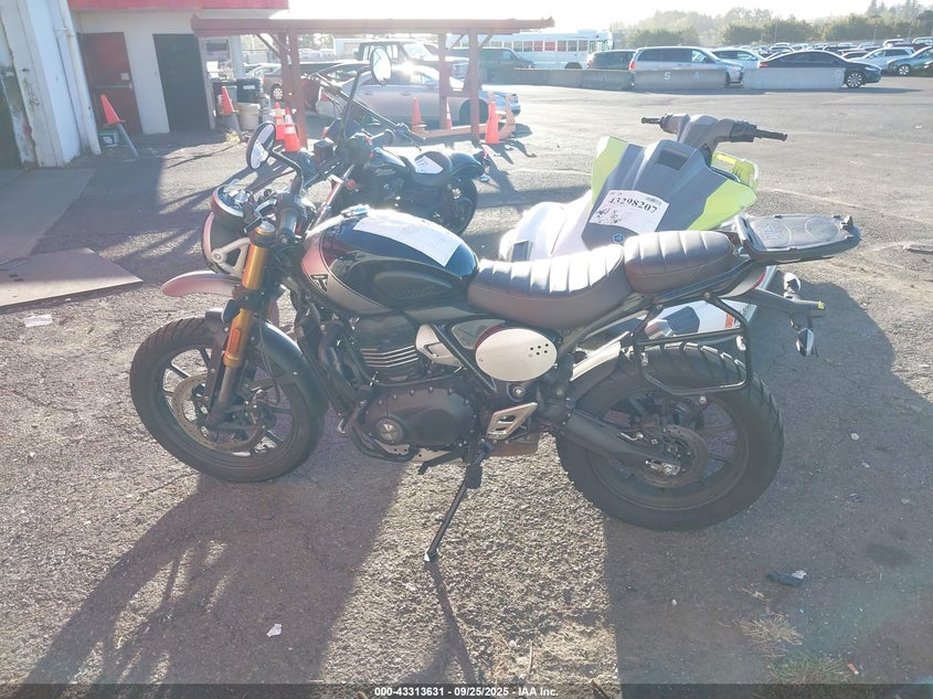 VIN SMTT147Y6RNA18326 2024 TRIUMPH MOTORCYCLE SCRAMBLER 400 X