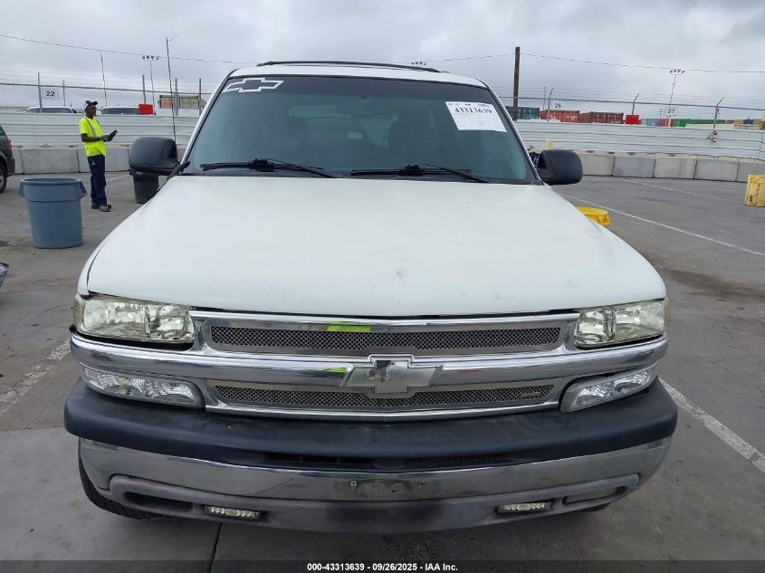 2003 Chevrolet Tahoe Ls VIN: 1GNEC13T83R107930 Lot: 43313639