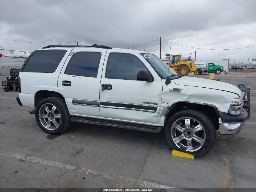 2003 Chevrolet Tahoe Ls VIN: 1GNEC13T83R107930 Lot: 43313639