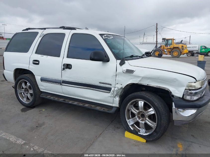 2003 Chevrolet Tahoe Ls VIN: 1GNEC13T83R107930 Lot: 43313639