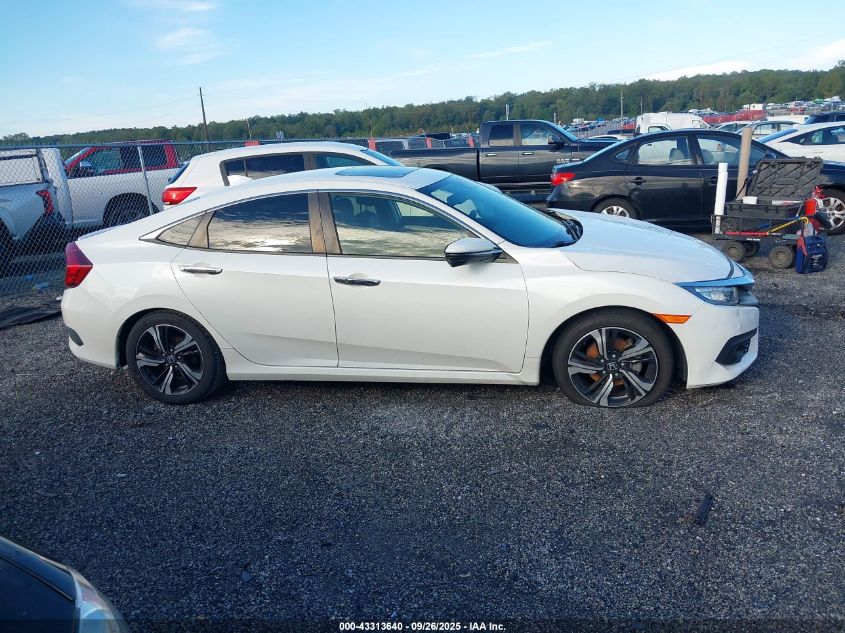 2018 Honda Civic Touring VIN: JHMFC1F97JX038538 Lot: 43313640