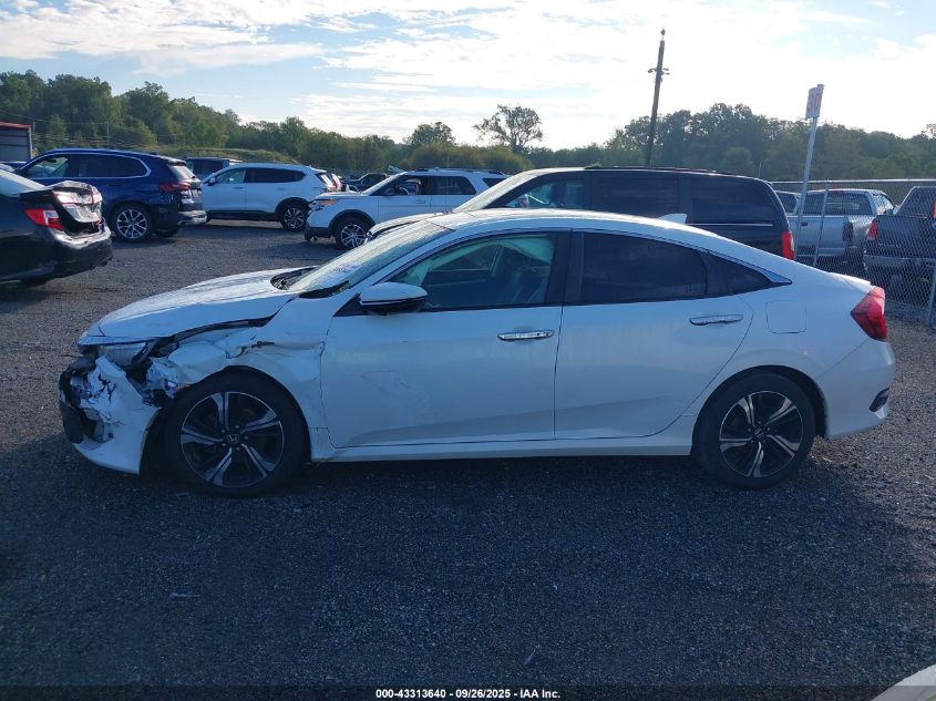 2018 Honda Civic Touring VIN: JHMFC1F97JX038538 Lot: 43313640