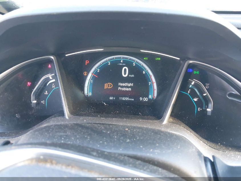 2018 Honda Civic Touring VIN: JHMFC1F97JX038538 Lot: 43313640