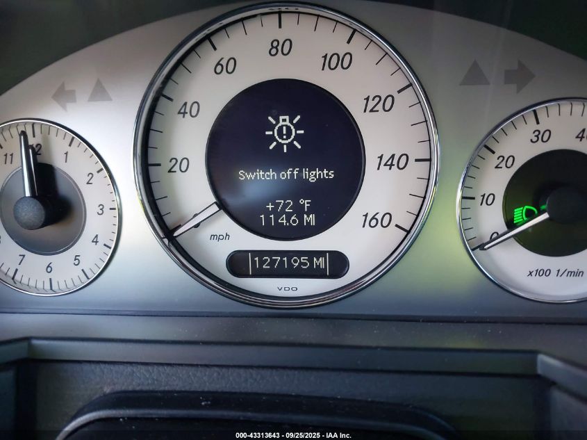 2007 Mercedes-Benz E 350 VIN: WDBUF56X07B073836 Lot: 43313643