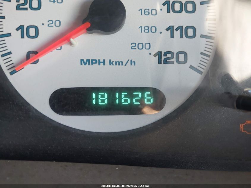 2004 Dodge Intrepid Se VIN: 2B3HD46R24H631162 Lot: 43313646