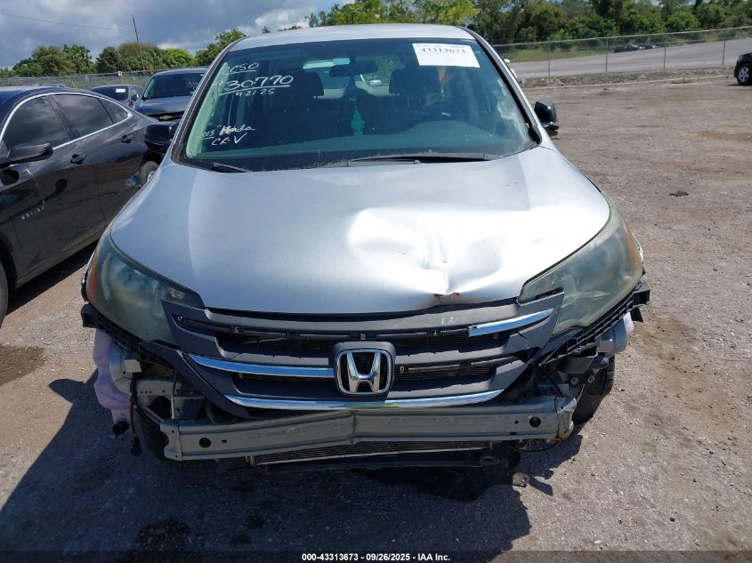 2013 Honda Cr-V Lx VIN: 5J6RM3H3XDL030732 Lot: 43313673