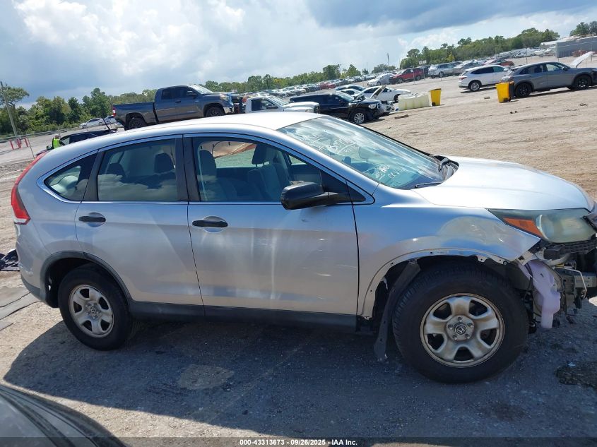 2013 Honda Cr-V Lx VIN: 5J6RM3H3XDL030732 Lot: 43313673