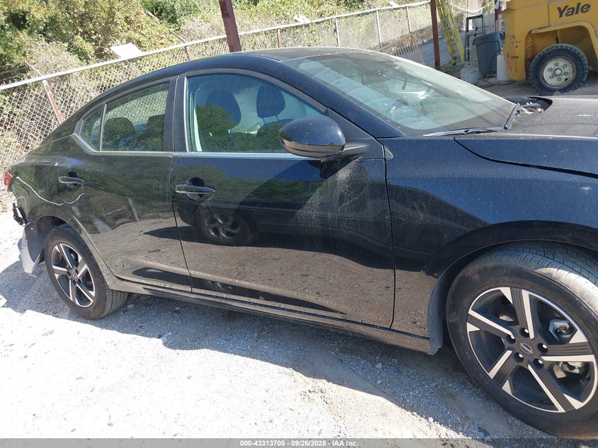 2025 Nissan Sentra Sv VIN: 3N1AB8CV1SY360331 Lot: 43313705