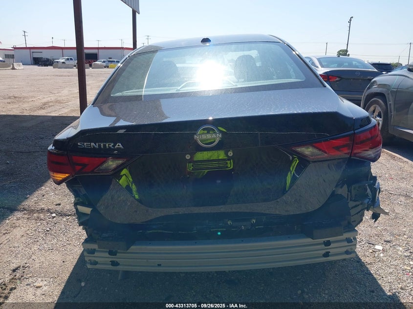 2025 Nissan Sentra Sv VIN: 3N1AB8CV1SY360331 Lot: 43313705