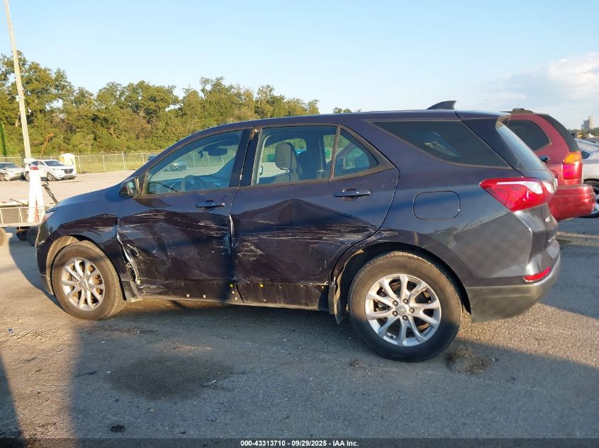 2018 Chevrolet Equinox Ls VIN: 3GNAXHEV6JL123090 Lot: 43313710