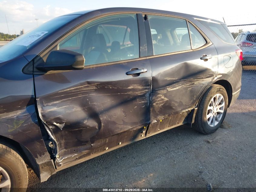 2018 Chevrolet Equinox Ls VIN: 3GNAXHEV6JL123090 Lot: 43313710