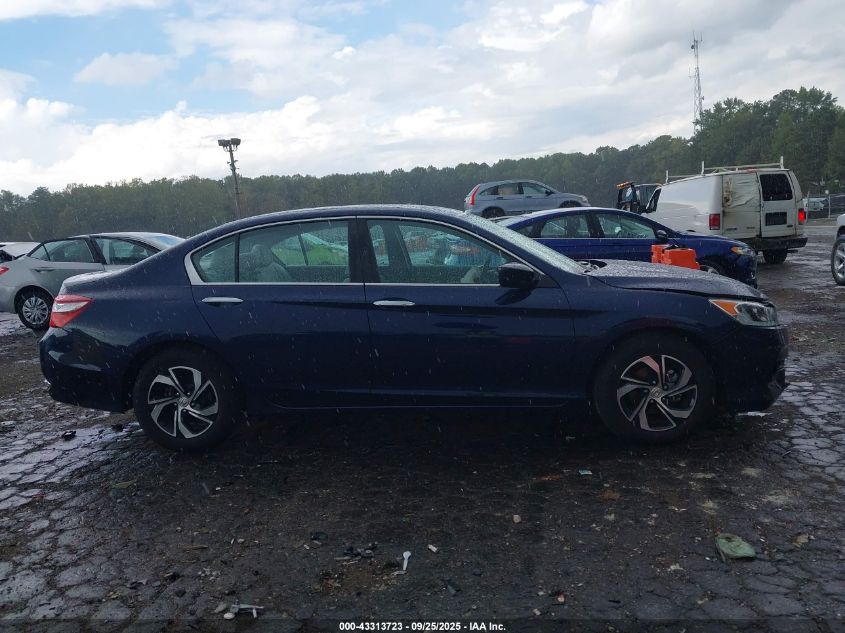 2017 Honda Accord Lx VIN: 1HGCR2F33HA130023 Lot: 43313723