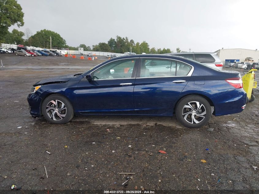 2017 Honda Accord Lx VIN: 1HGCR2F33HA130023 Lot: 43313723