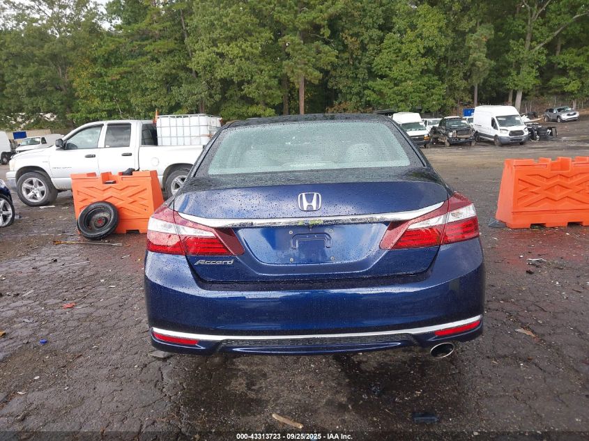 2017 Honda Accord Lx VIN: 1HGCR2F33HA130023 Lot: 43313723