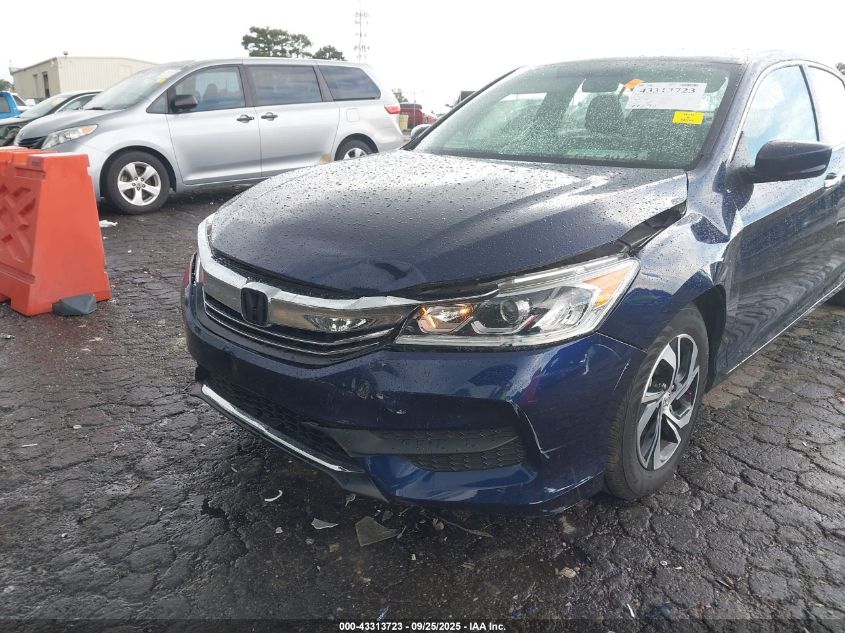 2017 Honda Accord Lx VIN: 1HGCR2F33HA130023 Lot: 43313723