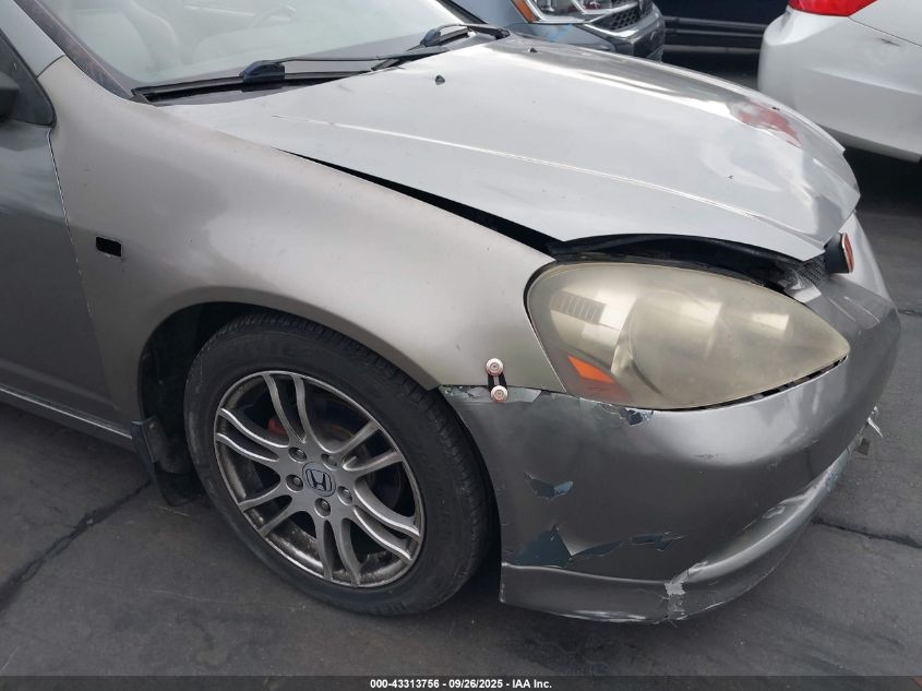 2006 Acura Rsx VIN: JH4DC54826S019344 Lot: 43313756