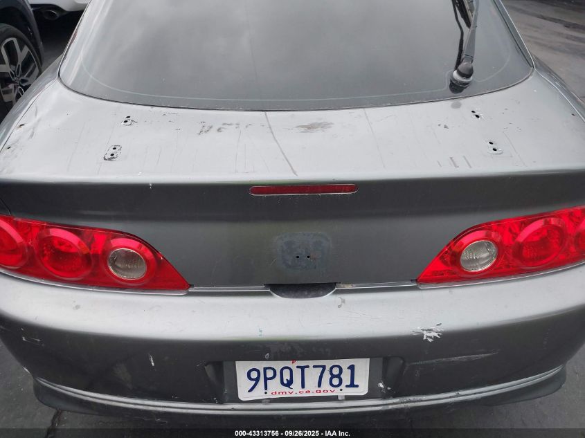 2006 Acura Rsx VIN: JH4DC54826S019344 Lot: 43313756