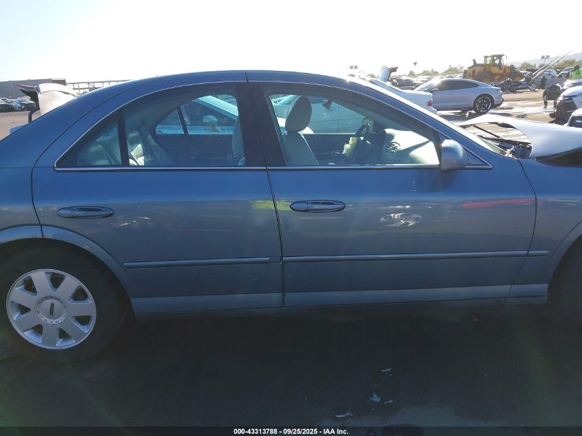 2004 Lincoln Ls V6 VIN: 1LNHM86SX4Y672889 Lot: 43313788