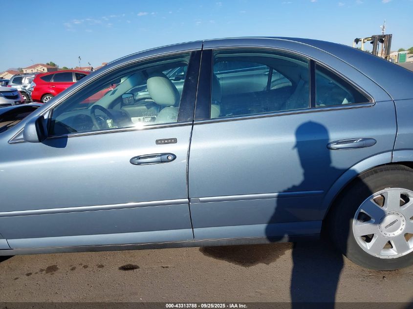 2004 Lincoln Ls V6 VIN: 1LNHM86SX4Y672889 Lot: 43313788