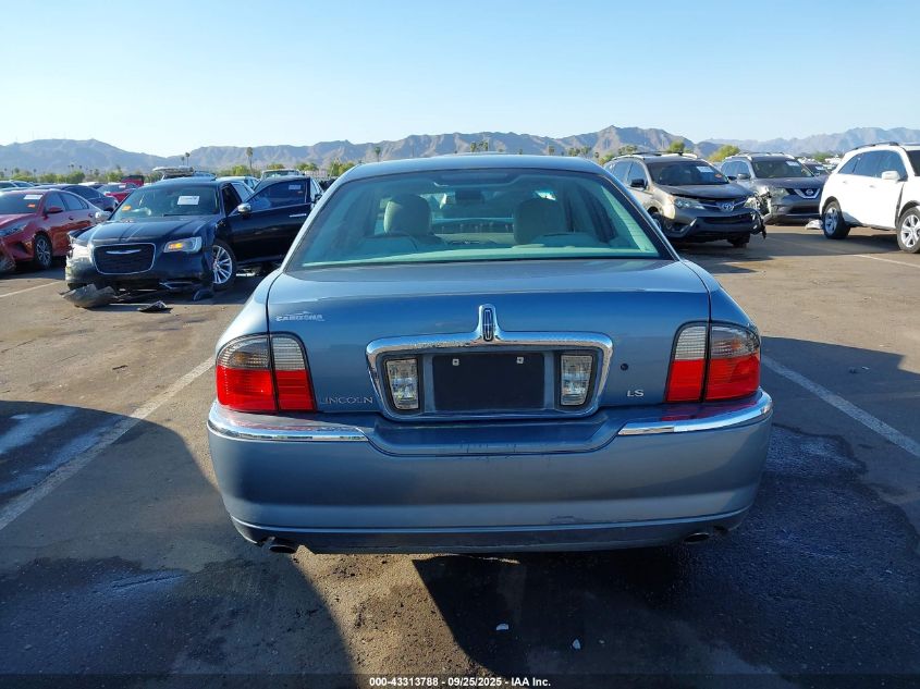 2004 Lincoln Ls V6 VIN: 1LNHM86SX4Y672889 Lot: 43313788