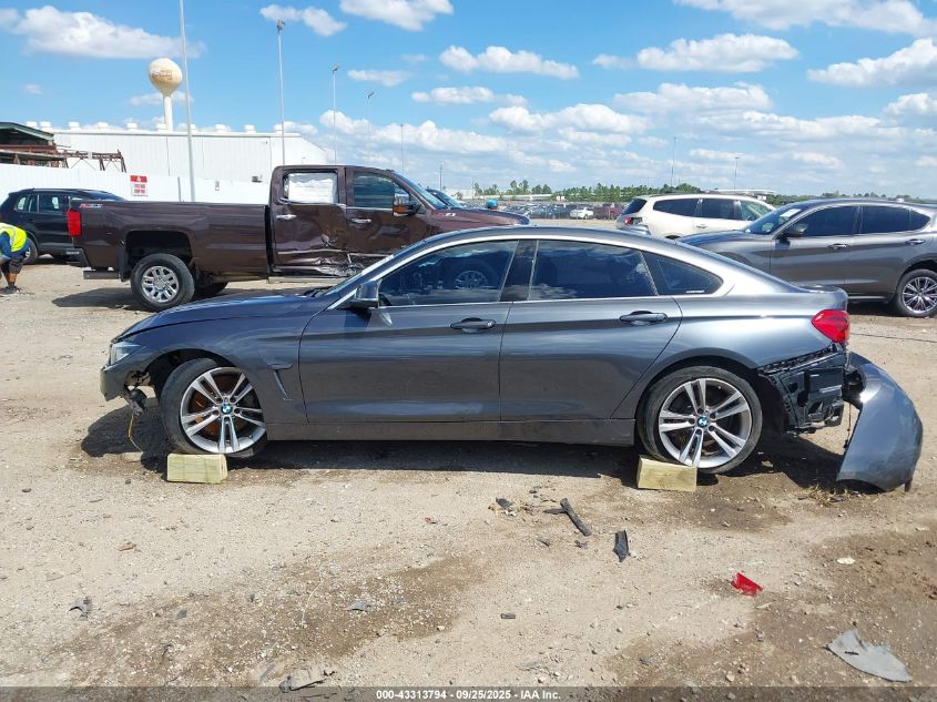 2019 BMW 440I Gran Coupe VIN: WBA4J5C59KBM66131 Lot: 43313794