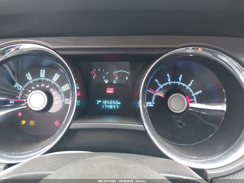 2010 Ford Mustang V6/V6 Premium VIN: 1ZVBP8EN4A5167910 Lot: 43313803