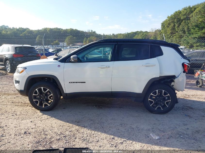 2020 Jeep Compass Trailhawk 4X4 VIN: 3C4NJDDB8LT184276 Lot: 43313811