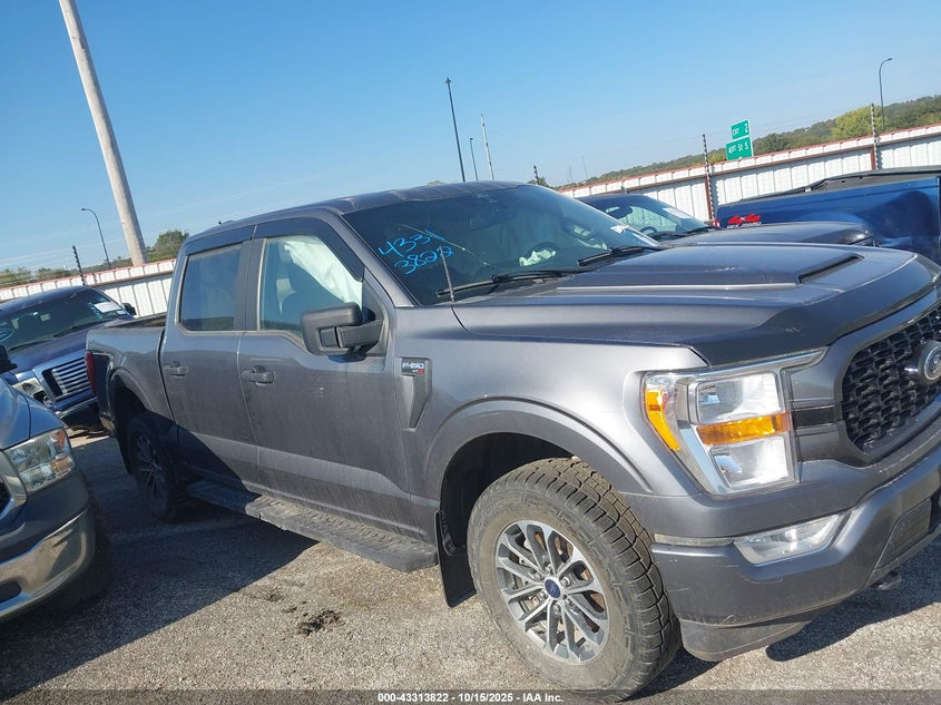 VIN 1FTEW1EP5MFB82152 2021 FORD F-150 XL