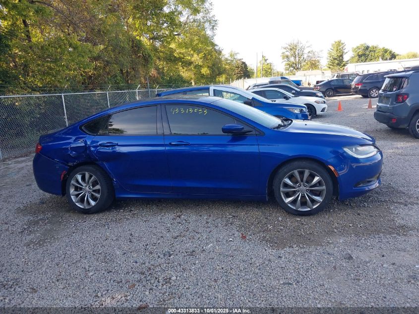 2015 Chrysler 200 S VIN: 1C3CCCDG4FN678523 Lot: 43313833