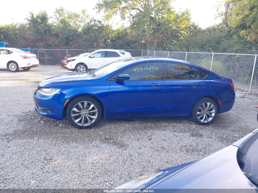 2015 Chrysler 200 S VIN: 1C3CCCDG4FN678523 Lot: 43313833