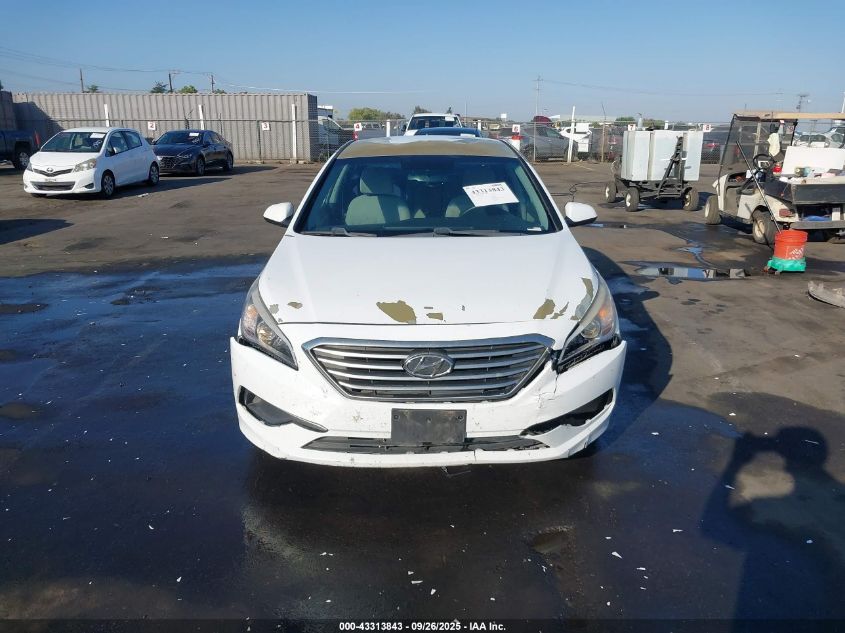 2016 Hyundai Sonata Se VIN: 5NPE24AF2GH339060 Lot: 43313843