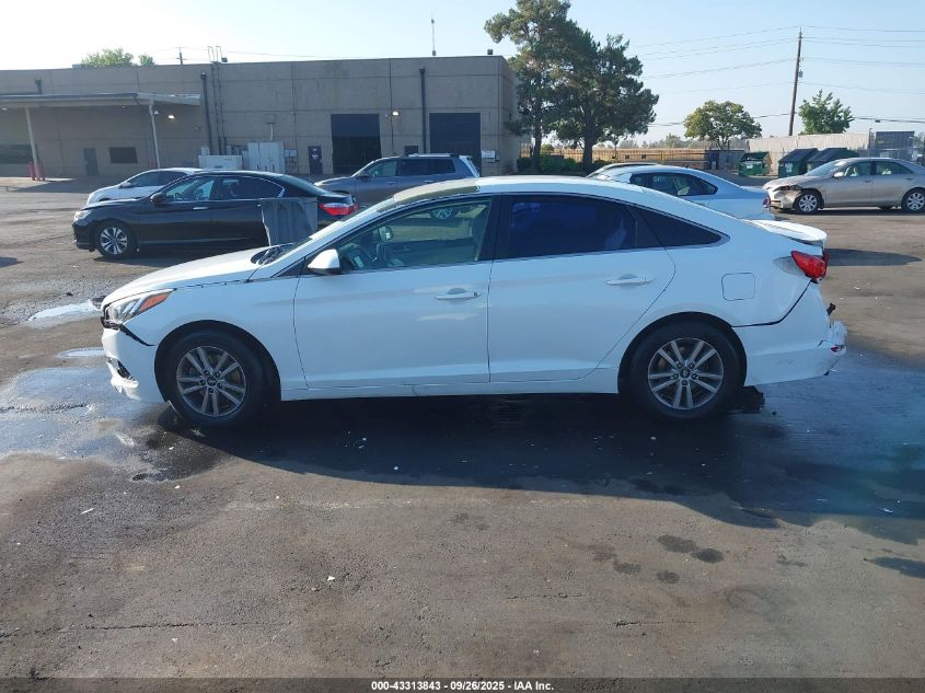 2016 Hyundai Sonata Se VIN: 5NPE24AF2GH339060 Lot: 43313843