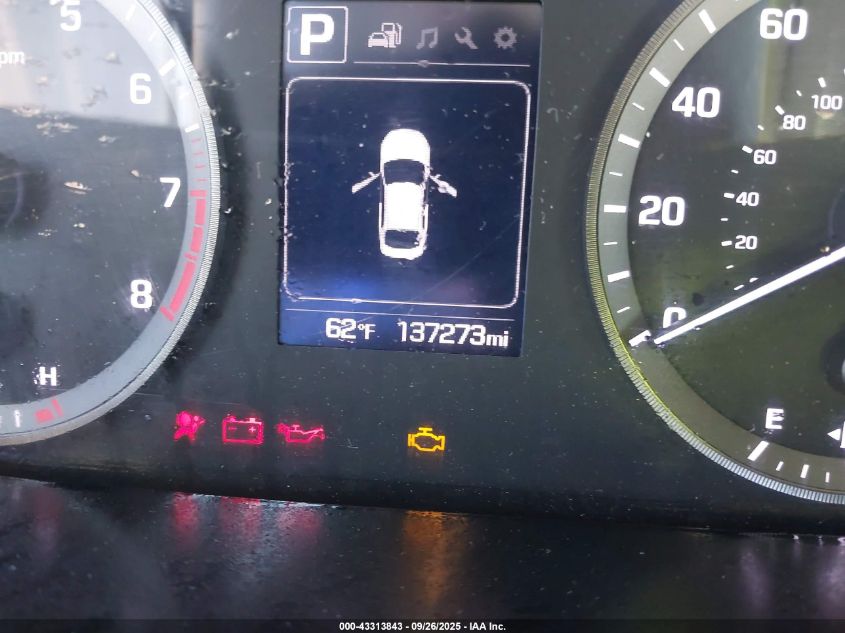 2016 Hyundai Sonata Se VIN: 5NPE24AF2GH339060 Lot: 43313843