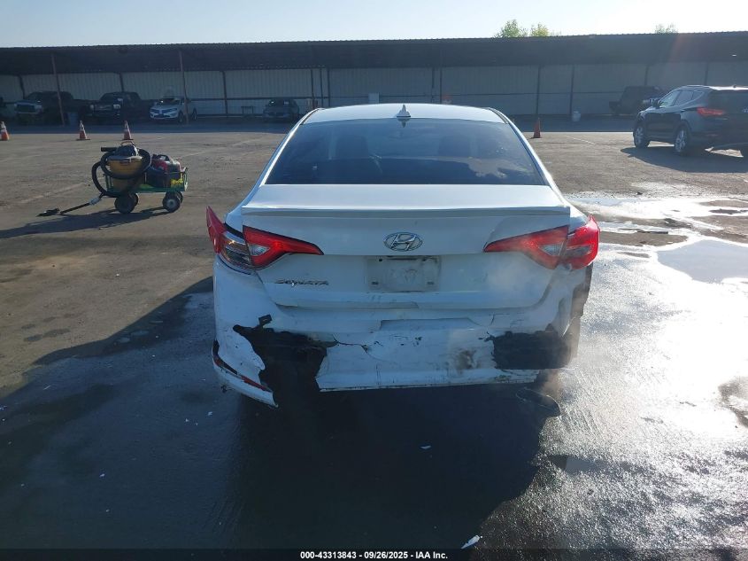2016 Hyundai Sonata Se VIN: 5NPE24AF2GH339060 Lot: 43313843