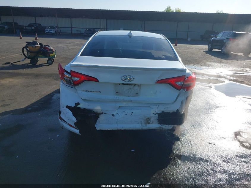 2016 Hyundai Sonata Se VIN: 5NPE24AF2GH339060 Lot: 43313843